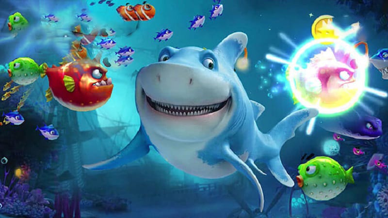 TIGER777 Jogo de tiro ao peixe Robot Wars